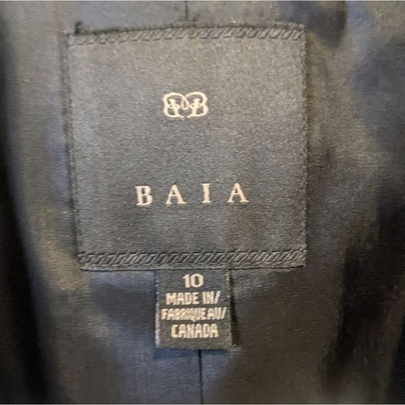 Baia Wool Blazer Black 10 - Picture 3 of 8